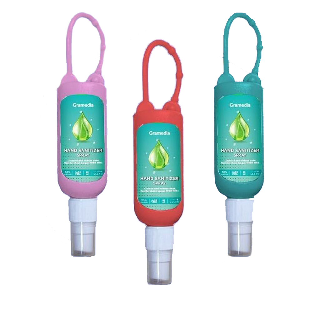 Gramedia Bali - Gramedia Hand Sanitizer Aloe Vera 60 ML Silicon