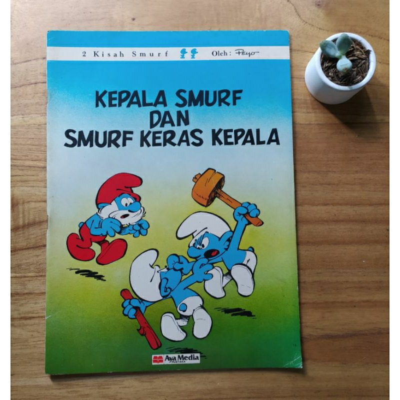 Komik Cergam 2 Kisah Smurf: Kepala Smurf dan Smurf Keras Kepala