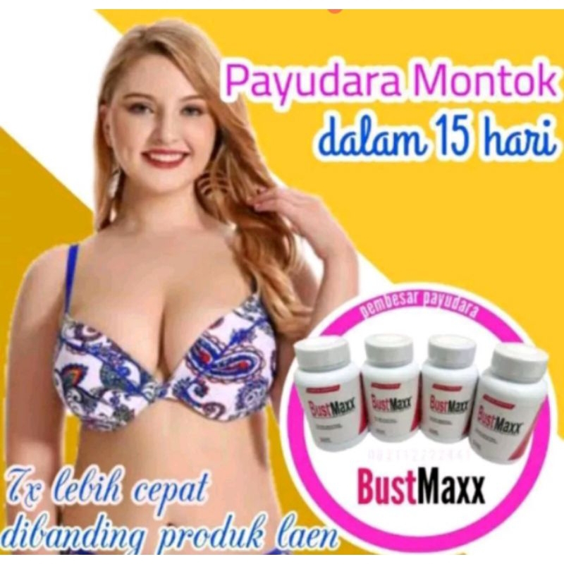 OBAT PEMBESAR PAYUDARA BUSTMAXX 100% ORIGINAL OBAT PEMBESAR