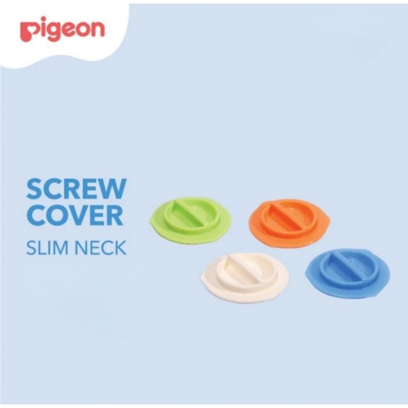 Pigeon Screw Cover Slim 1pc  Random Colour / Tutup Botol Susu Bayi Pigeon dijual eceran