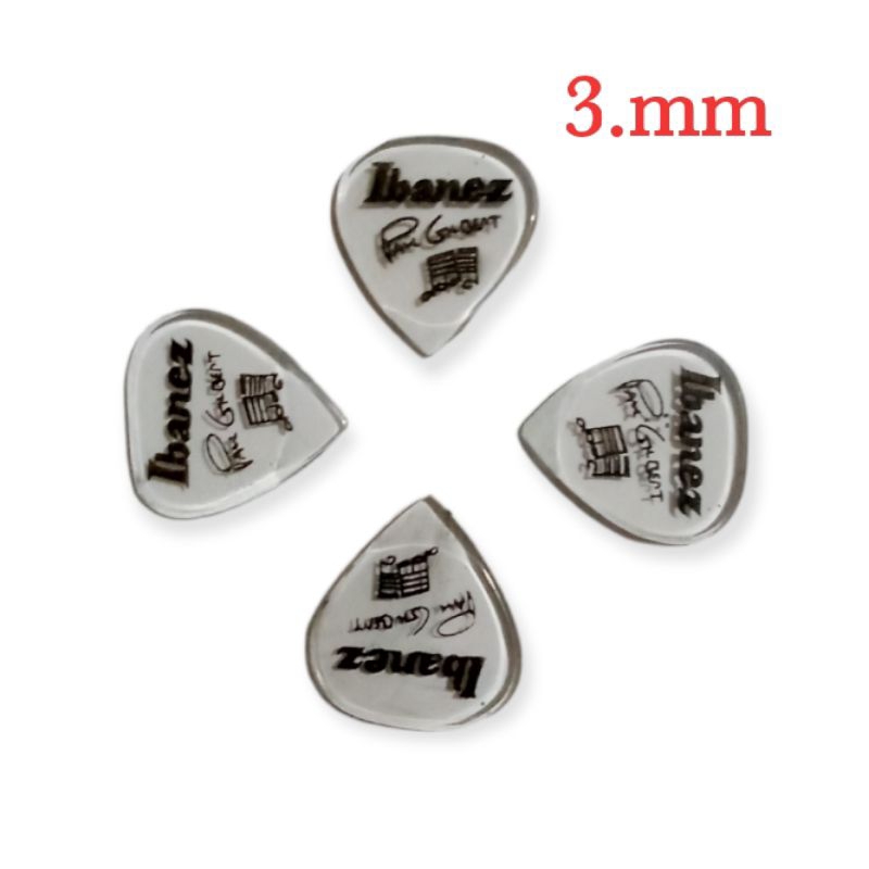 Pick Gitar Size 3.mm ( 4.pcs )