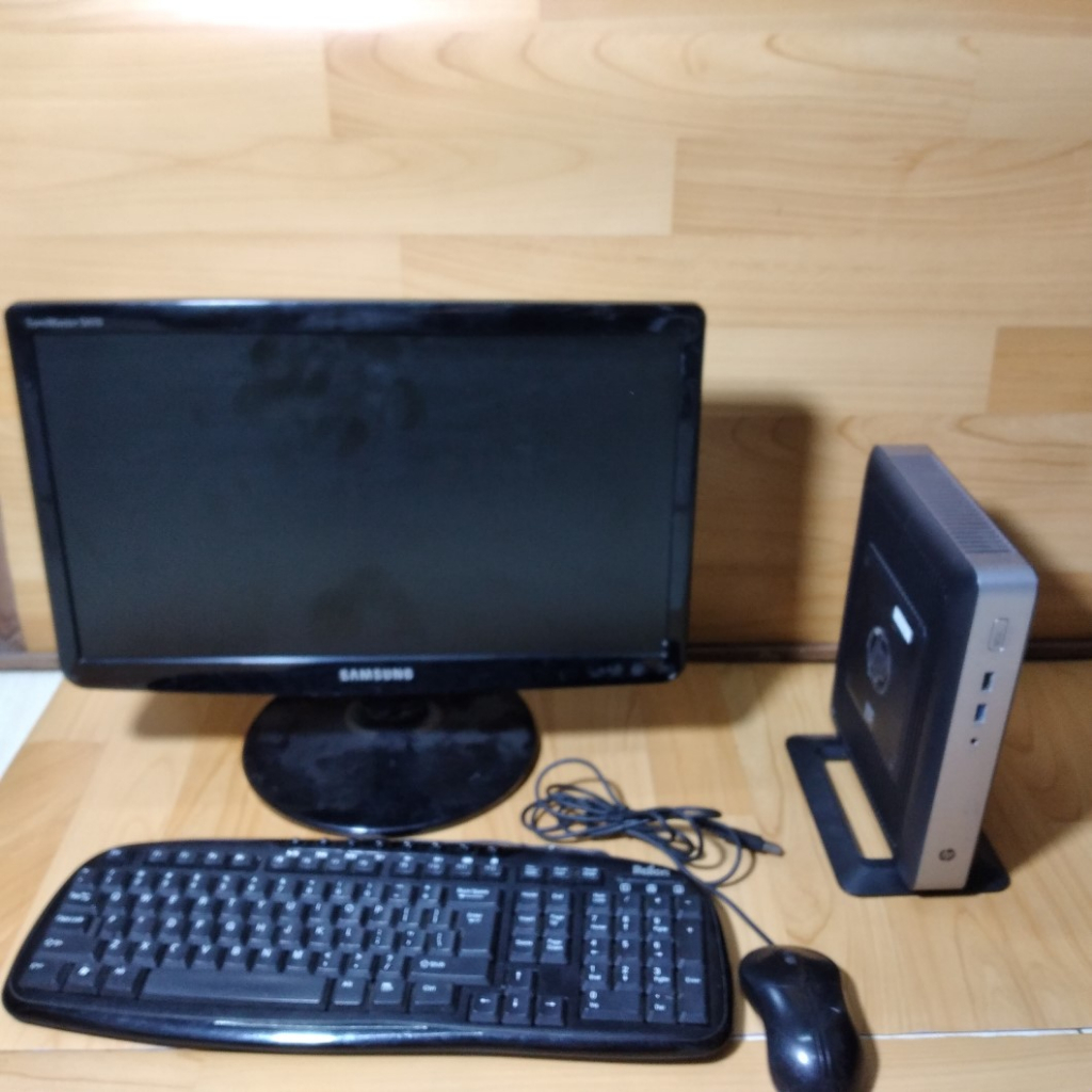 PAKET LENGKAP PC BRANDED KOMPUTER KANTOR Intel  Celeron J GEN 4 plus LED 19&quot;