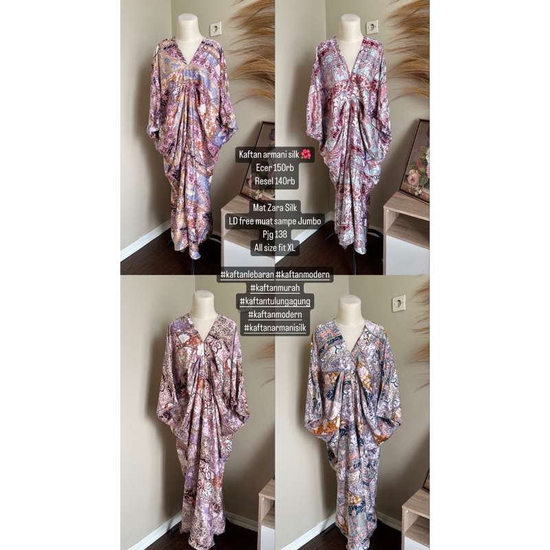 kaftan armani silk