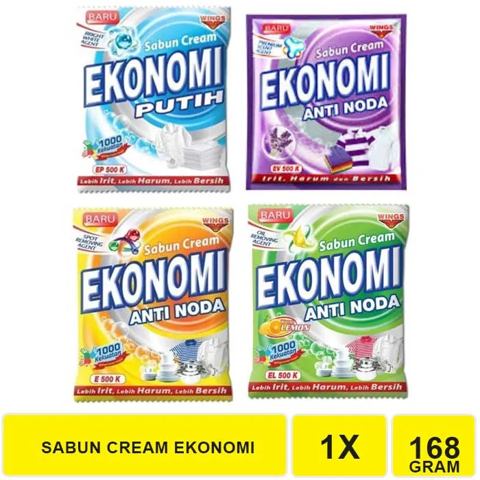 Wings Ekonomi Sabun Colek 500 K / Cream 500k