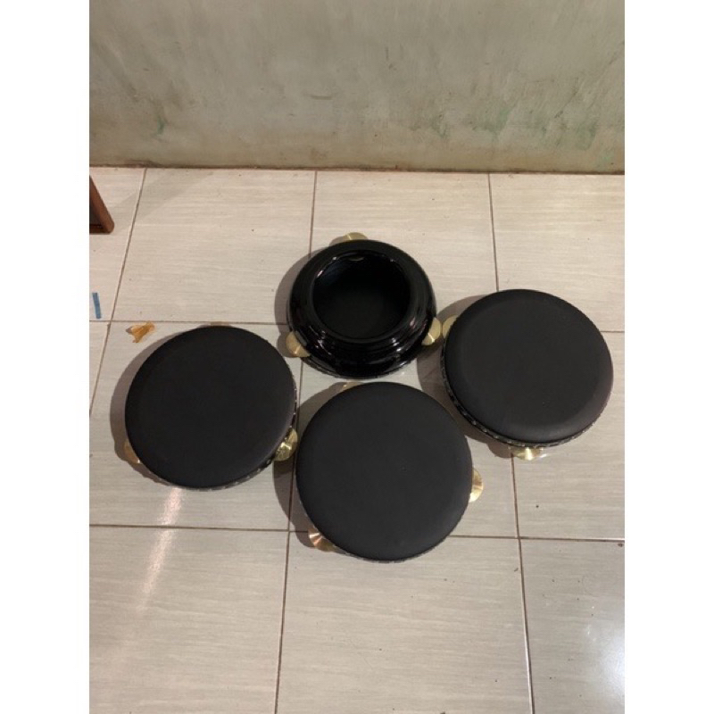 Hadroh Rebana Kulit hitam 12Pcs