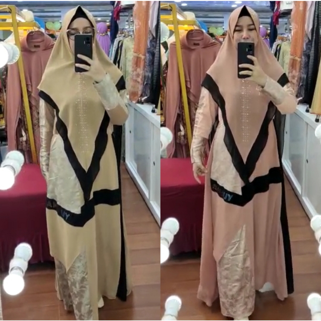 Aisyah aisah series gamis syari ori by Yumna