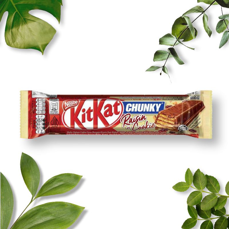 KitKat Chocolate Chunky Raisin &amp; Cookie 38g