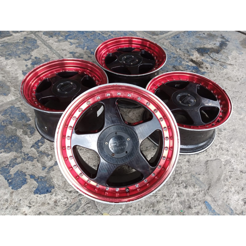 velg skeen oz futura ring 16x7 lubang 4x100 4x114 seken bekas murah berkualitas geratis ongkir