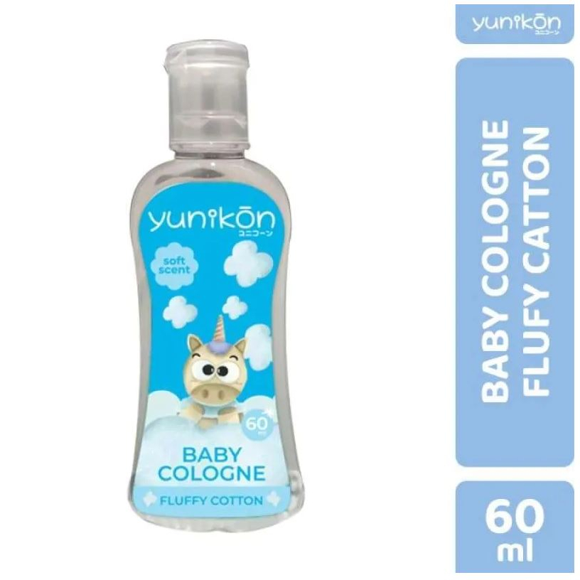 Yunikon Baby Cologne Blue 60ml Fluffy Cotton