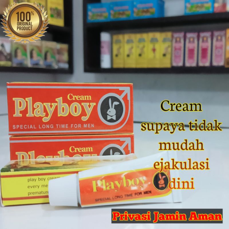 cream stud / cream playboy