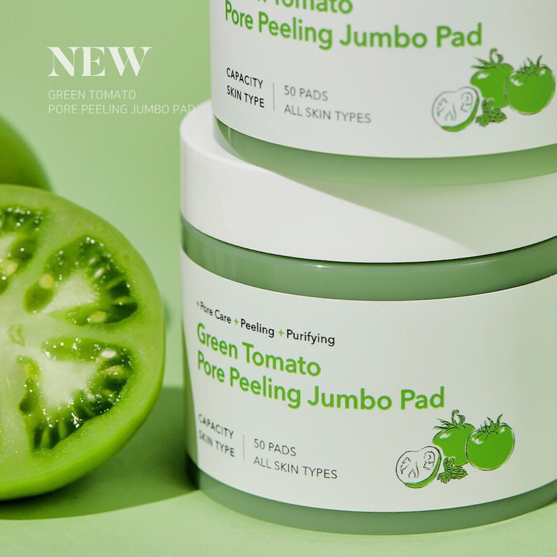 SUNGBOON EDITOR Green Tomato Pore Peeling Jumbo Pad
