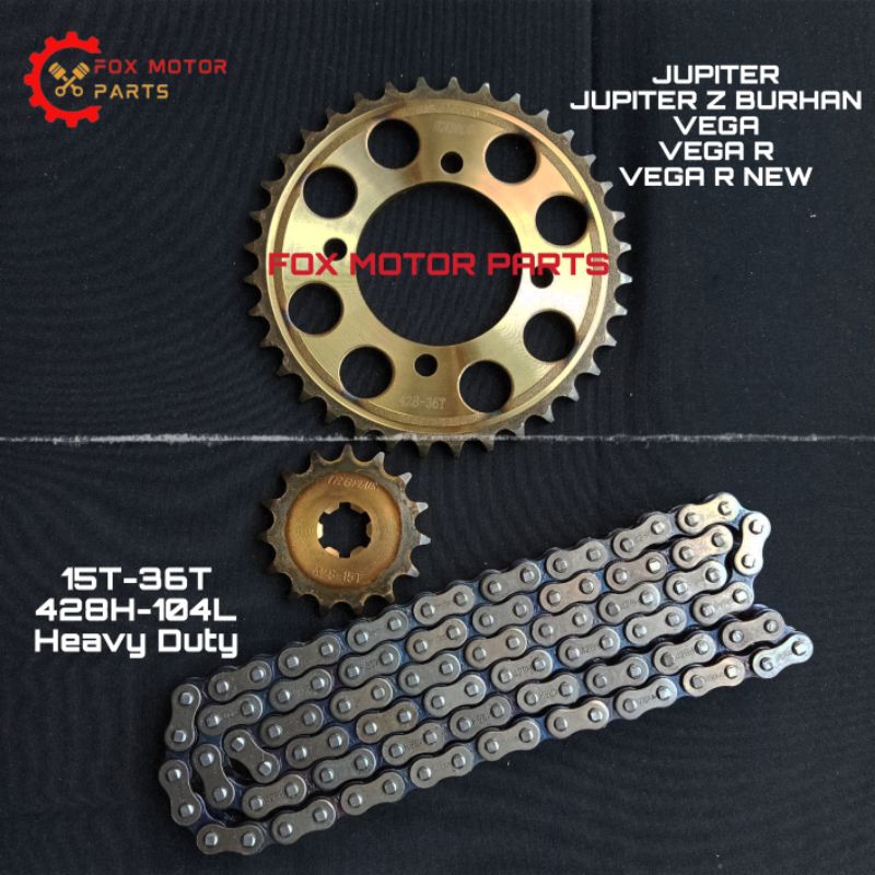 GEAR GIR SET GEAR PAKET JUPITER Z / GEAR PAKET JUPITER Z BURHAN / GIR PAKET VEGA