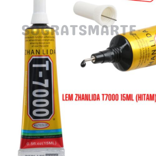 

LANGSUNG KIRIM ✅ LEBARAN lem lcd T-7000, 15ml / LEM TOUCHSCREEN ORIGINAL ZHANLIDA T7000 BLACK
