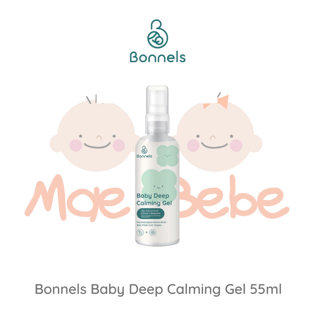 Bonnels Baby Deep Calming Gel Menenangkan Kemerahan &amp; Iritasi Kulit Bayi 55ml