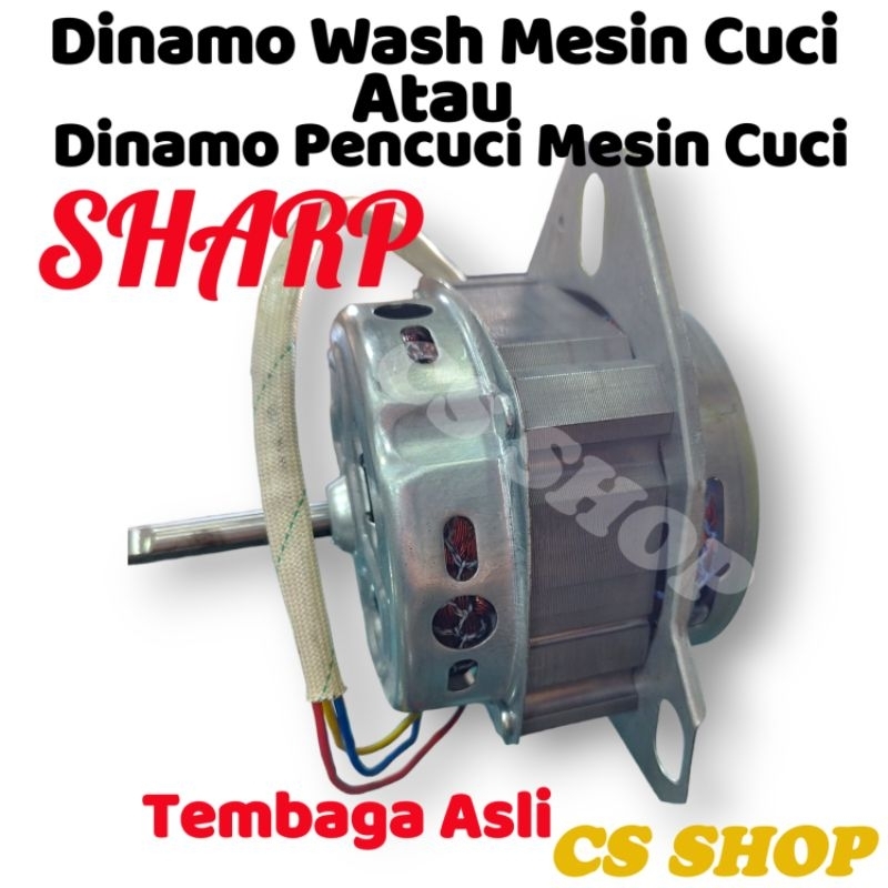 MESIN DINAMO WASH MESIN CUCI SHARP ASLI TEMBAGA/GULUNGAN DINAMO PENCUCI SHARP TEMBAGA ORIGINAL