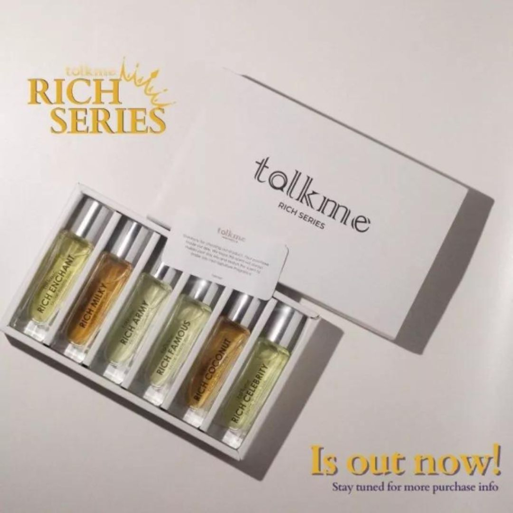 TALKME Parfum Rich Series 30ML - Parfum Eau De Toilette Pria Dan Wanita Tahan Lama