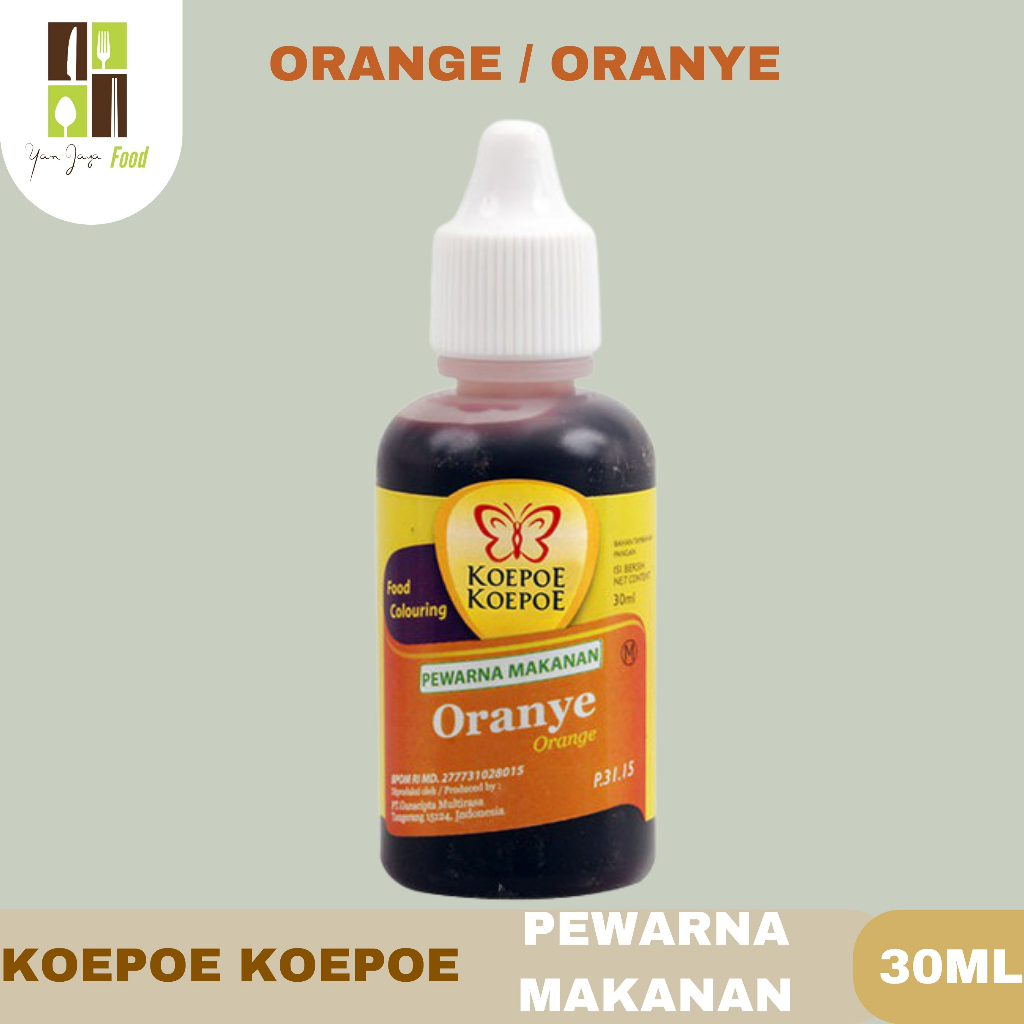 Koepoe Koepoe/ Kupu Kupu Pewarna Makanan All Varian 30 ml