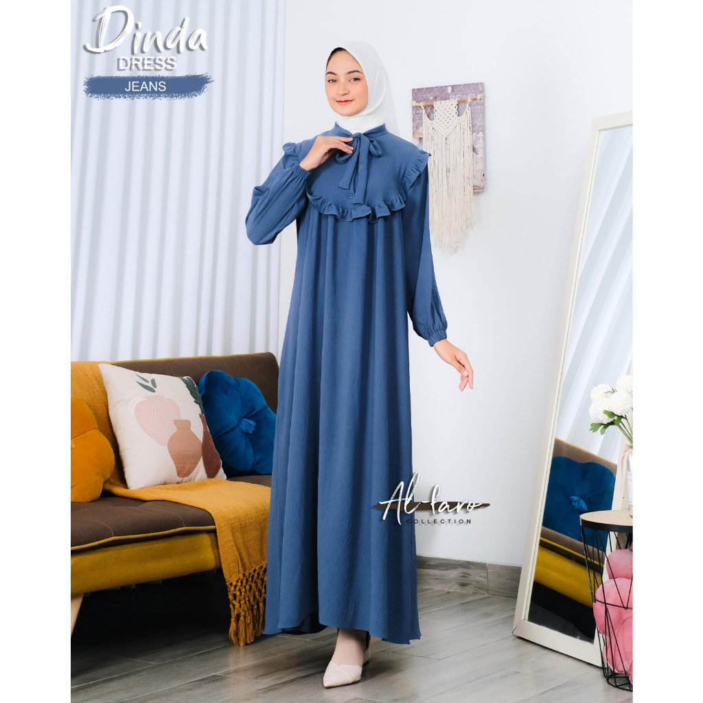 SILPRODUCTION GAMIS DRESS DINDA DRESS BY AL-FARO COLLECTION