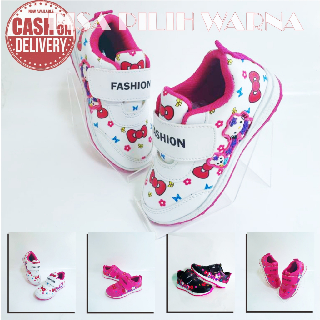 Sepatu sneaker hello kitty cantik bisa cod terbaru