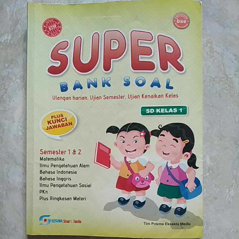 

SUPER BANK SOAL KELAS 1SD