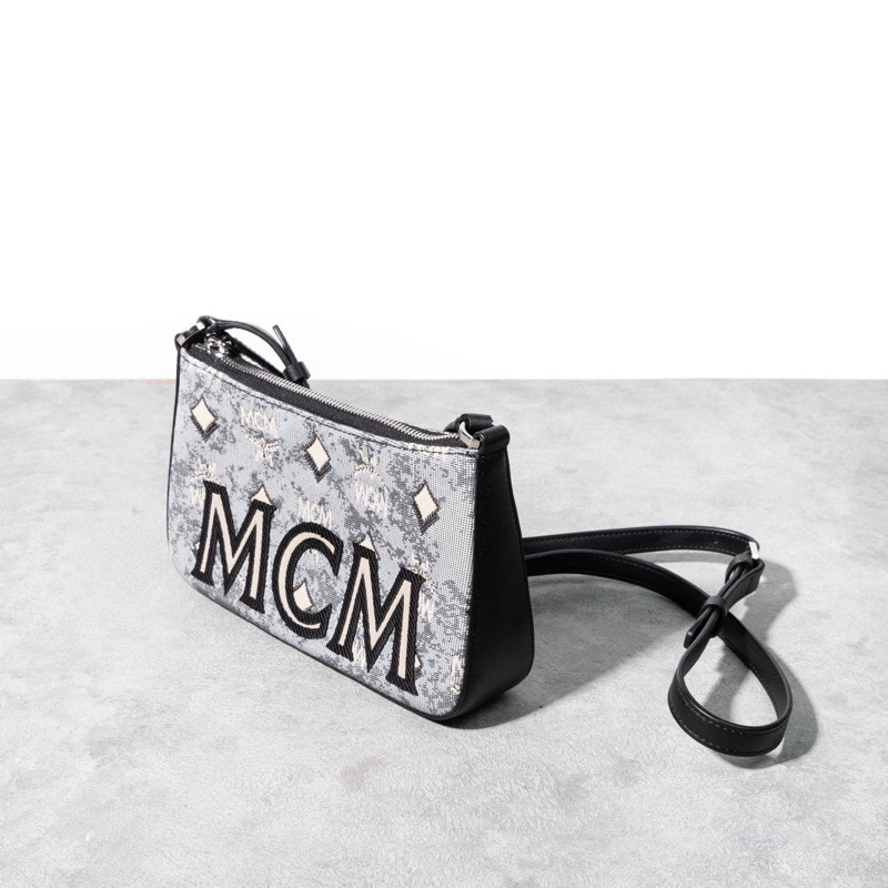 Original MCM Mini Shoulder Bag in Vintage Monogram Jacquard
