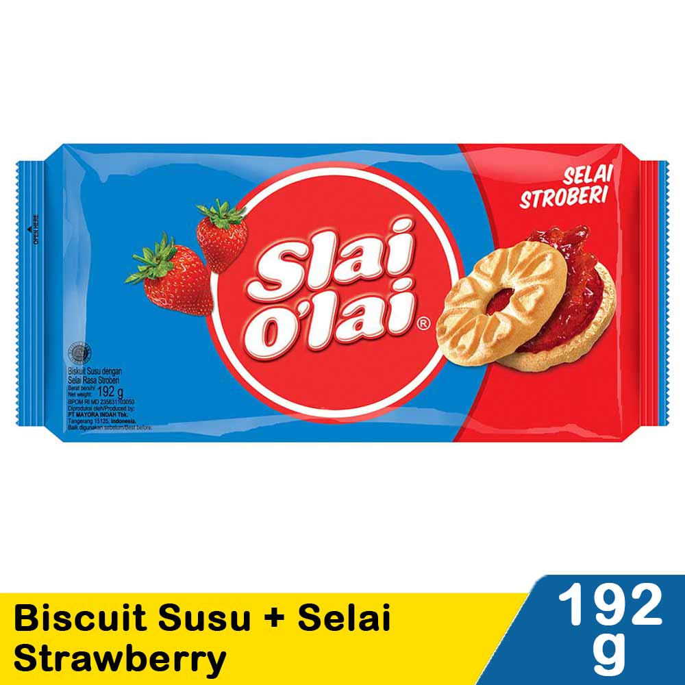 BISKUIT SLAI O'LAI 3 VARIAN RASA 192g