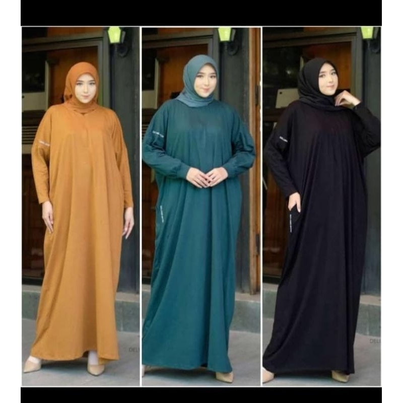 Kaftan Kaos Terbaru! Kaftan Deluna X Anjani All Size