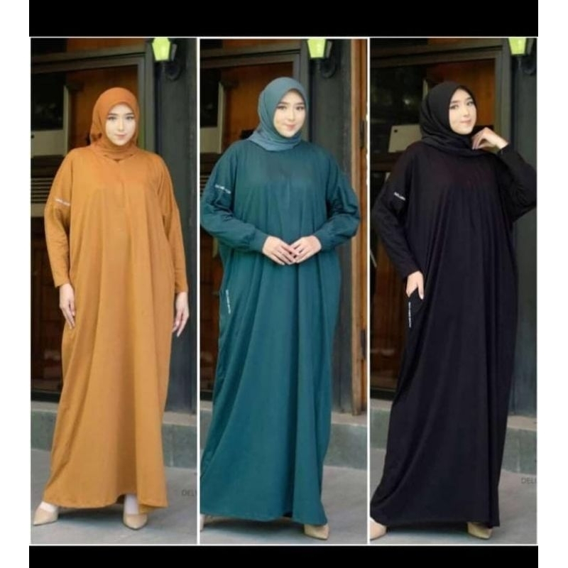 Kaftan Kaos Terbaru Kaftan Deluna X Anjani All Size