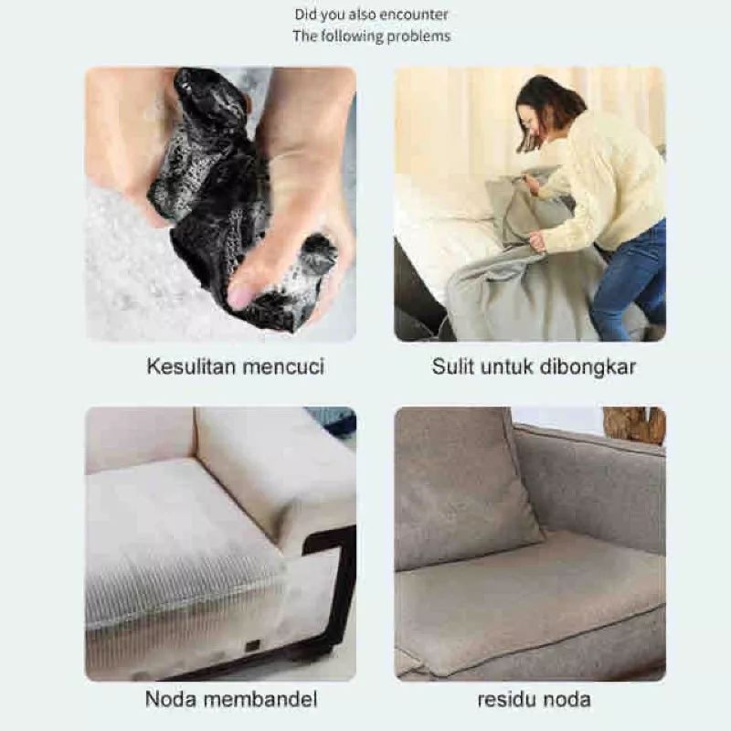 MH80PEMBERSIH FURNITURE PEMBERSIH SERBAGUNA/WANJIEHUI 500ML/PEMBERSIH SOFA KAIN KARPET GORDEN/PEMBERSIH KERAK KASUR JAKET/PEMBERSIH FURNITURE 500ML