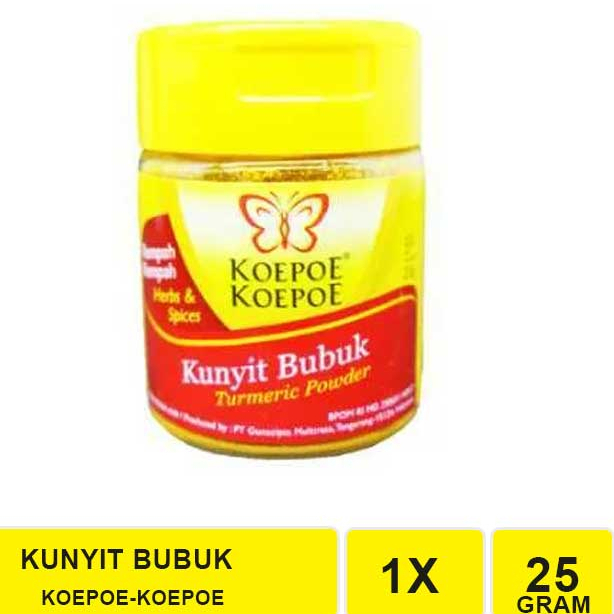 KUNYIT BUBUK KOEPOE KOEPOE 25GRAM