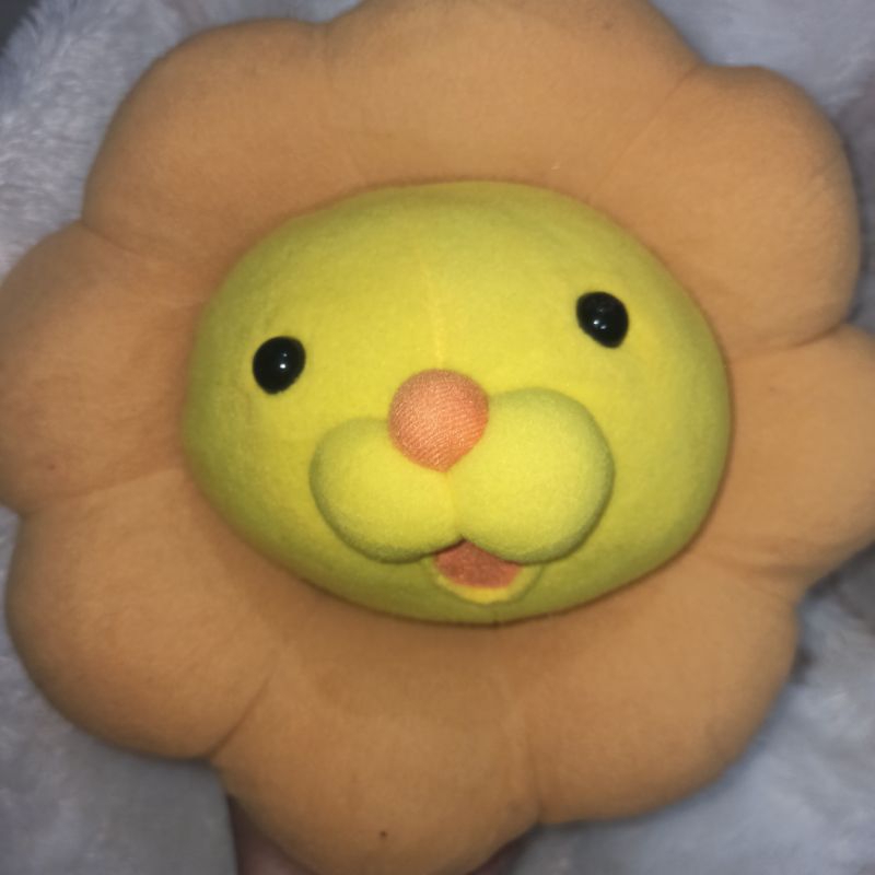 boneka hewan singa lucu plush doll pon de lion leo