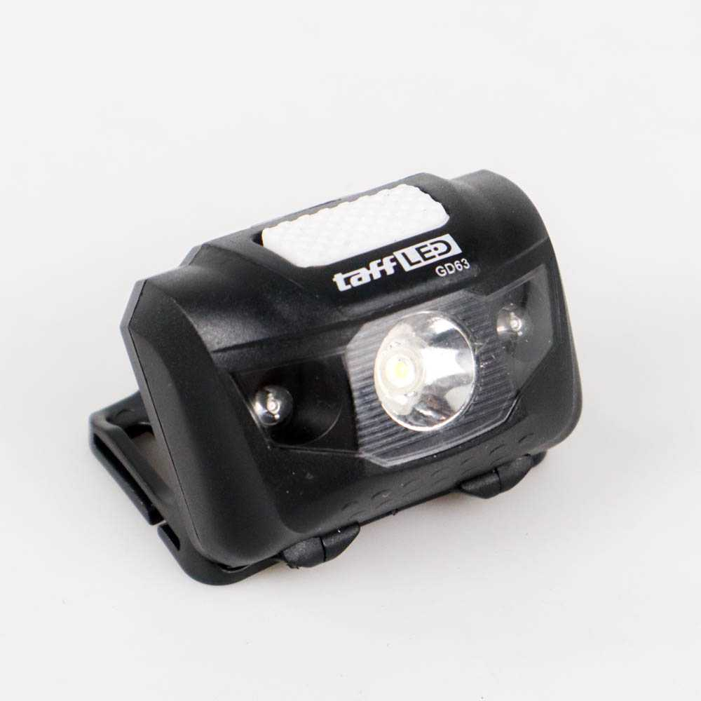 TaffLED Headlamp LED Multifunction Outdoor Lighting lampu kepala 3W