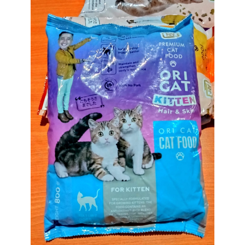 PROMO ORI CAT KITTEN REPACK 10PCS CAT FOOD NO MAXI TASTY GOJEK/GRAB