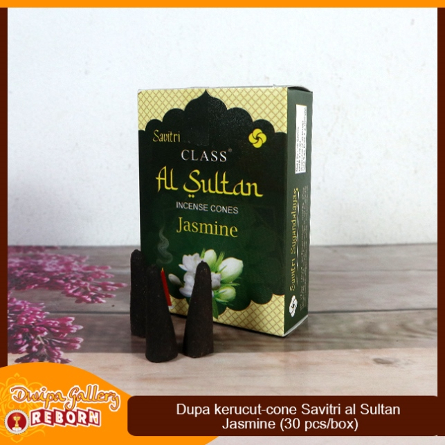 Dupa Hio Wangi Kerucut Cone Tumpeng Savitri al Sultan Jasmine 30 pcs