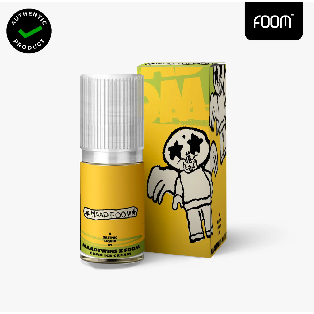 LIQUIDS FOOM MAD CORN ICE CREAM 30ML 30MG