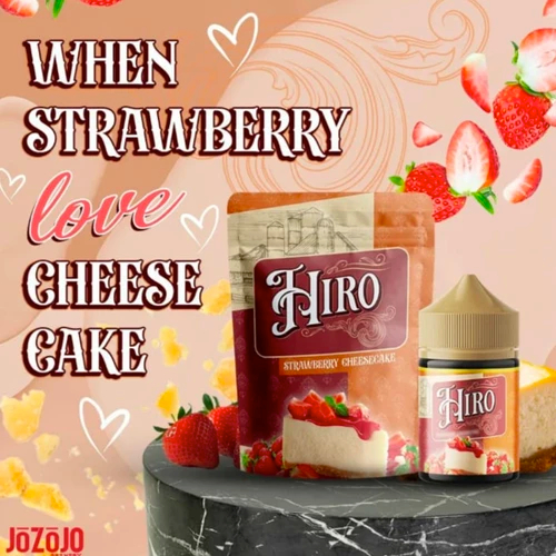 LIQUIDS HIRO STRAWBERRY CHEESECAKE 60ML