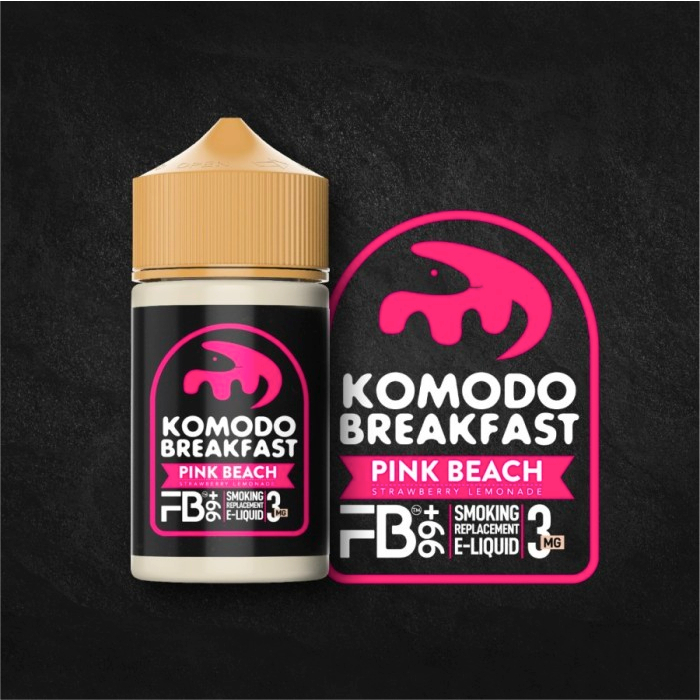 LIQUIDS KOMODO PINK BEACH STRAWBERRY LEMONADE 60ML