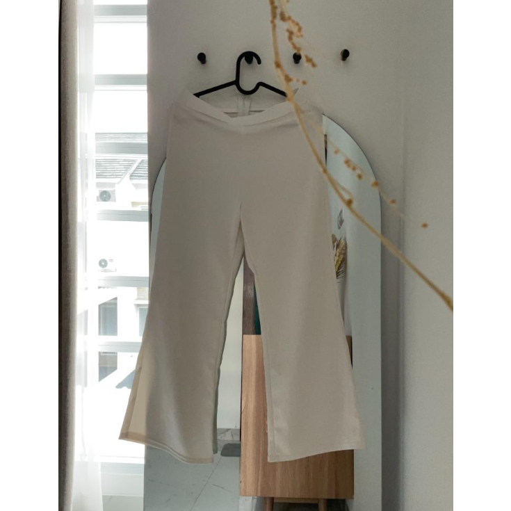 White Irene Cullotes