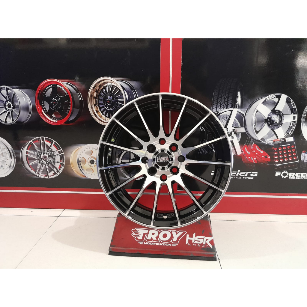 Velg Jari-Jari R15 HSR MAUDUS 4126 Ring 15 Velg Brio,Avanza,Sigra,Ayla