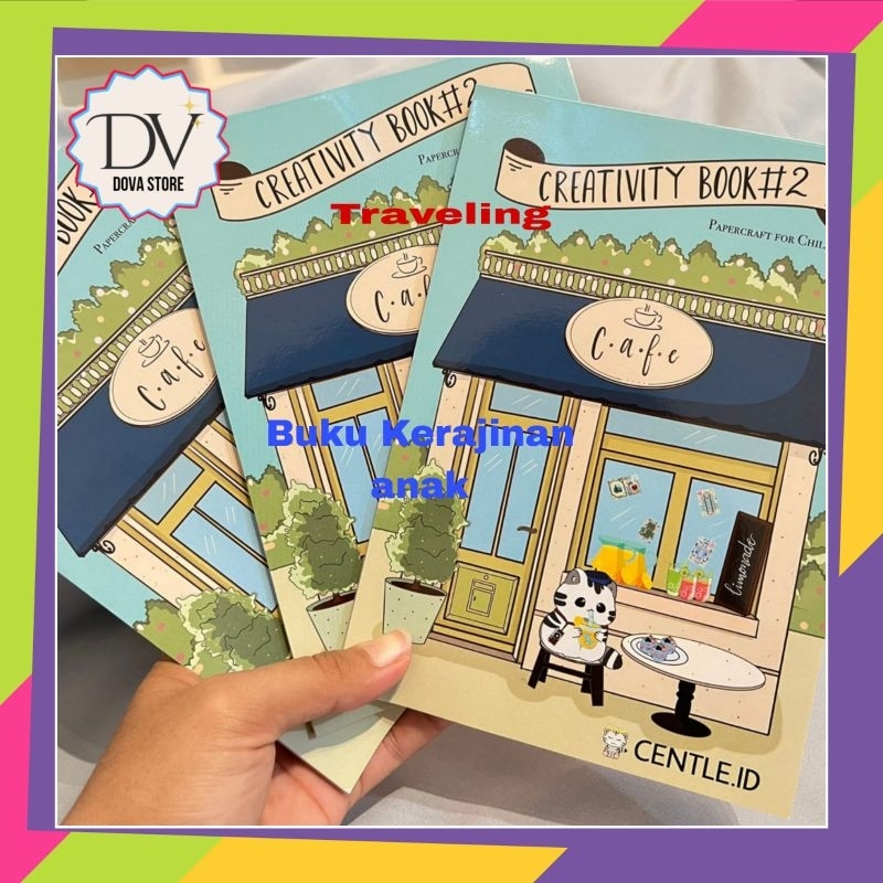 

BUKU ORIGAMI STIKER CENTLE TRAVELLING VOLUME BUKU KERAJINAN ANAK V2 BUKU LUCU