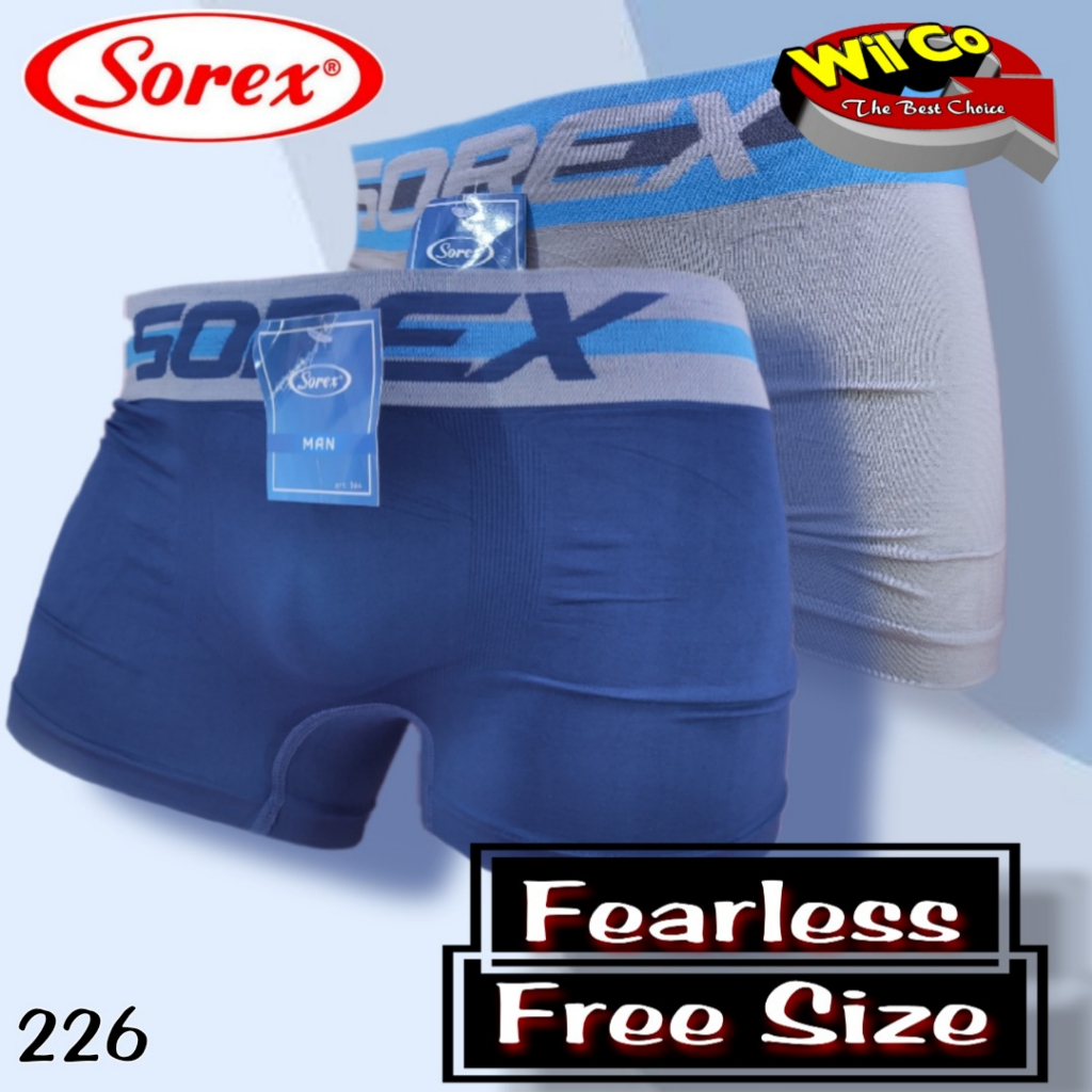 K226 - [Harga Per 1 Potong] CELANA DALAM BOXER PRIA SOREX PREMIUM IMPORT ALL SIZE