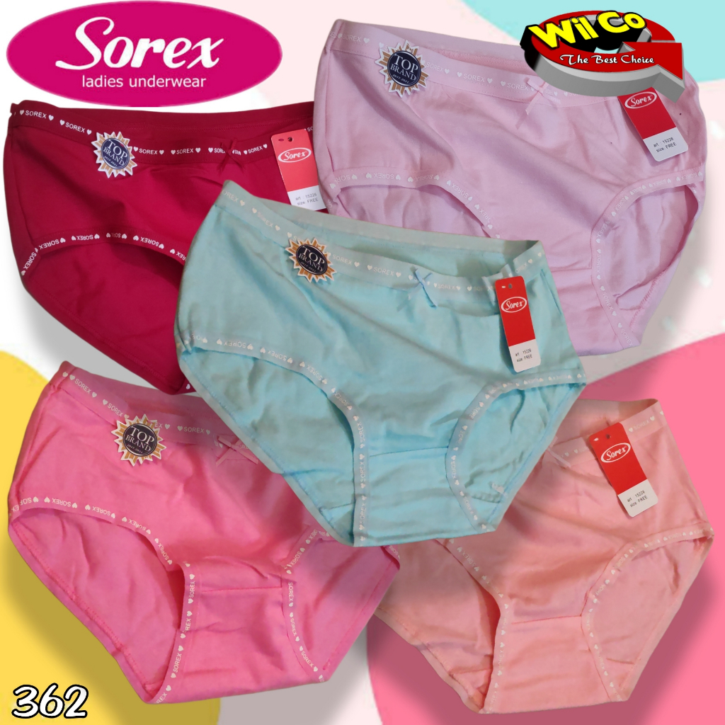 K362 - SOREX CELANA DALAM WANITA  PAKAIAN WANITA PAKAIAN DALAM FREE SIZE (setara M/L)