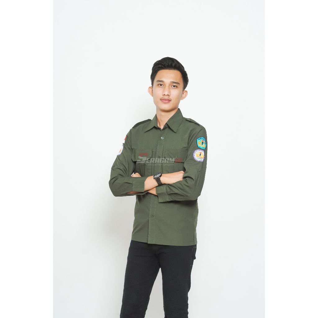 CUSTOM PDH SATUAN TERMURAH/KEMEJA ORGANISASI/KEMEJA INSTANSI/KEMEJA LAPANGAN/KEMEJA PDH POLOS