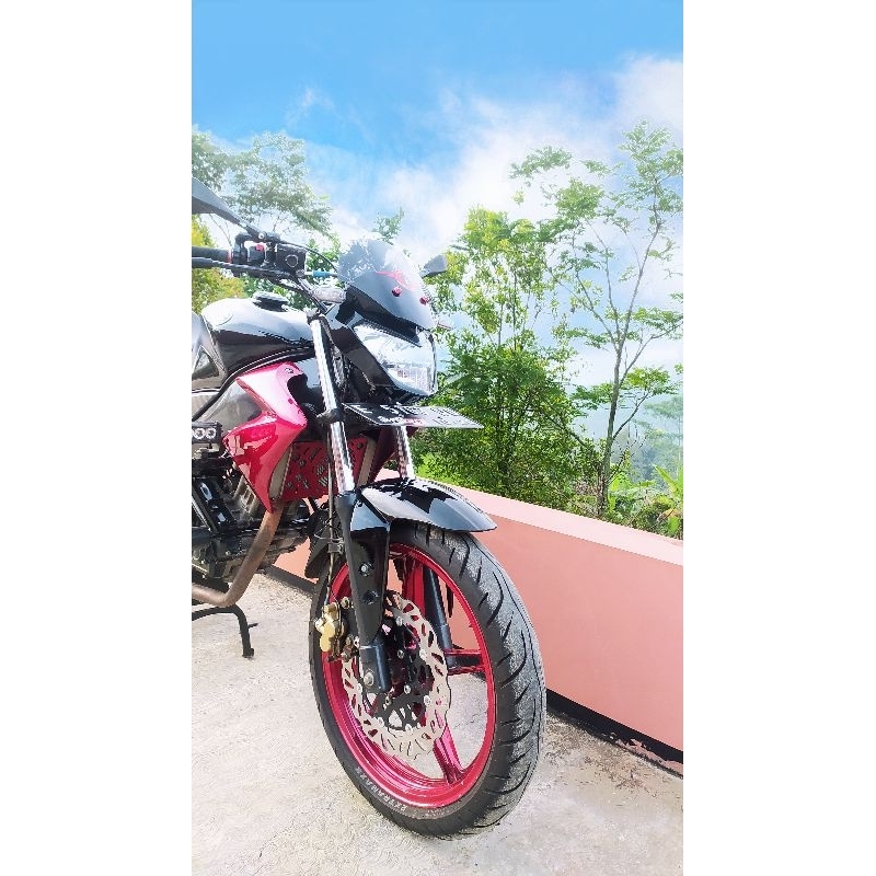 HEADLAMP MT125 + BRACKET CUSTOM PNP VIXION OLD (Bekas Pakai)