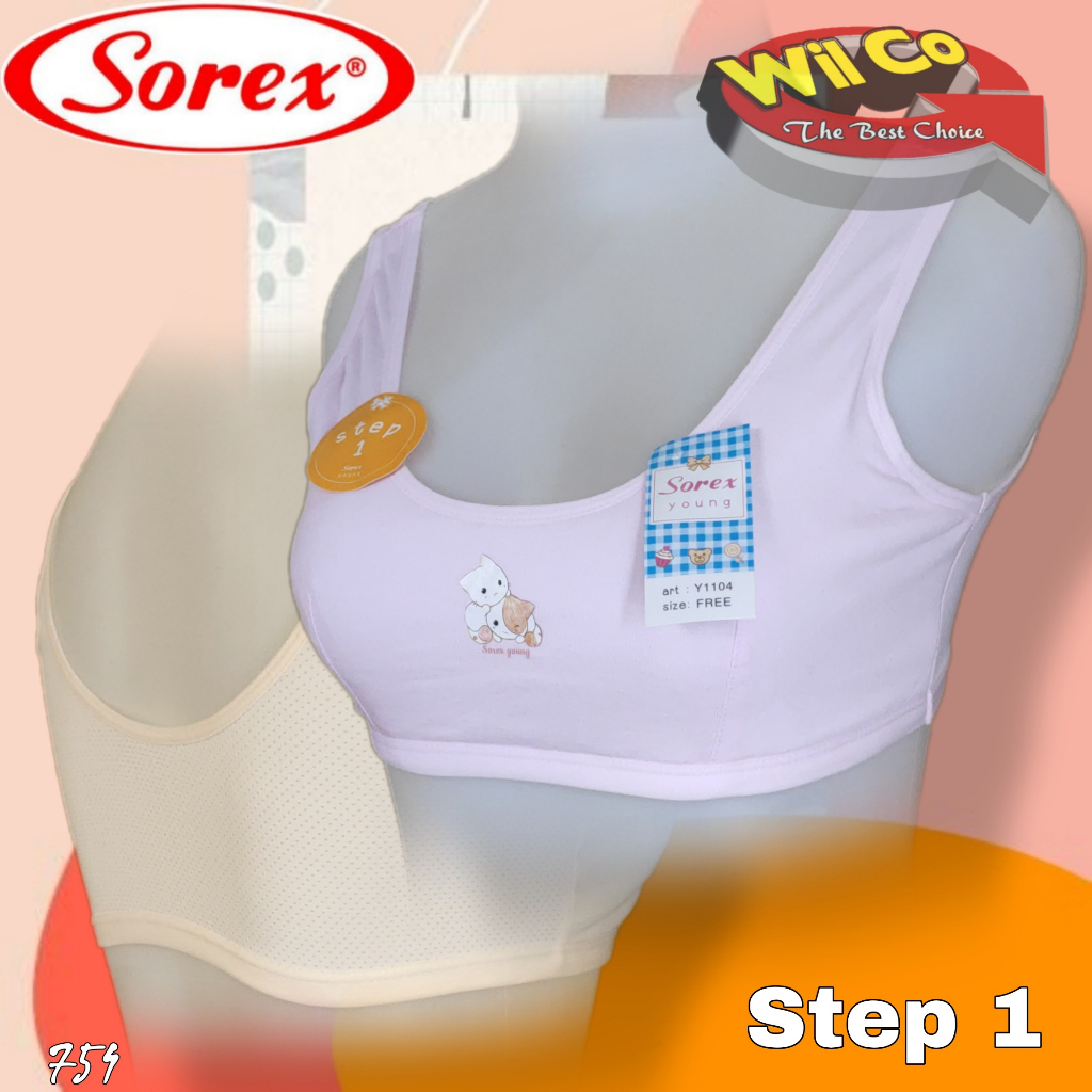 K754 - [Harga Per 1 Pcs] MINISET ANAK WANITA PAKAIAN DALAM ANAK SOREX STEP 1 FREE SIZE