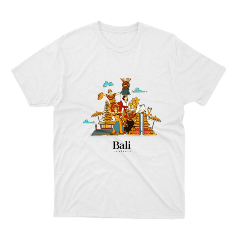 Kaos Regular Tema BAli Culture