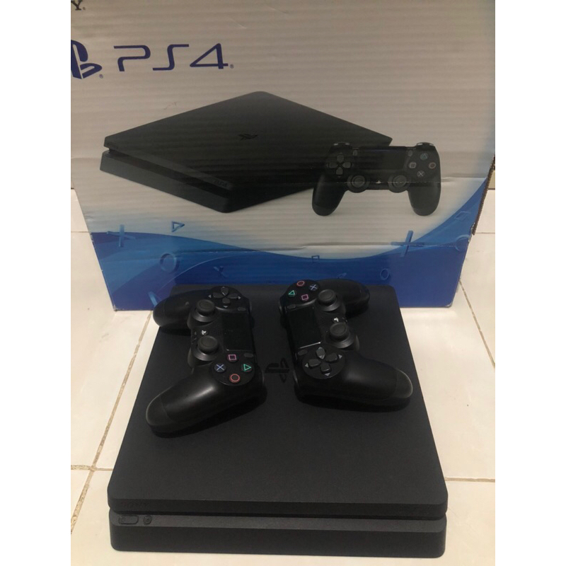 PS4 ORIGINAL SLIM 1TB CUH-2218B GARANSI RESMI BEKAS