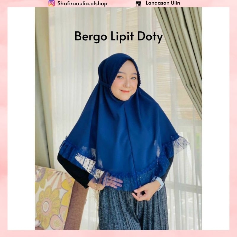 {SAP•HIJAB} SALE PROMO BERGO SARAH LIPIT Instan & jilbab BERGO Sabila TALI KRIWIL