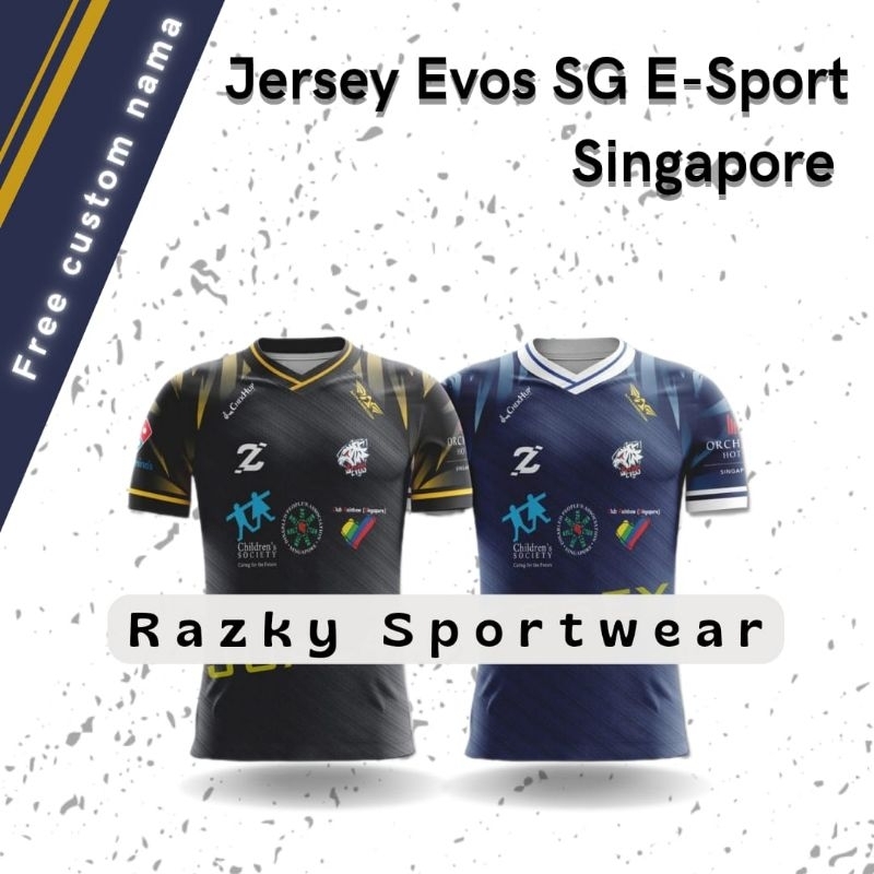 Jersey Evos SG Singapore Free request nickname