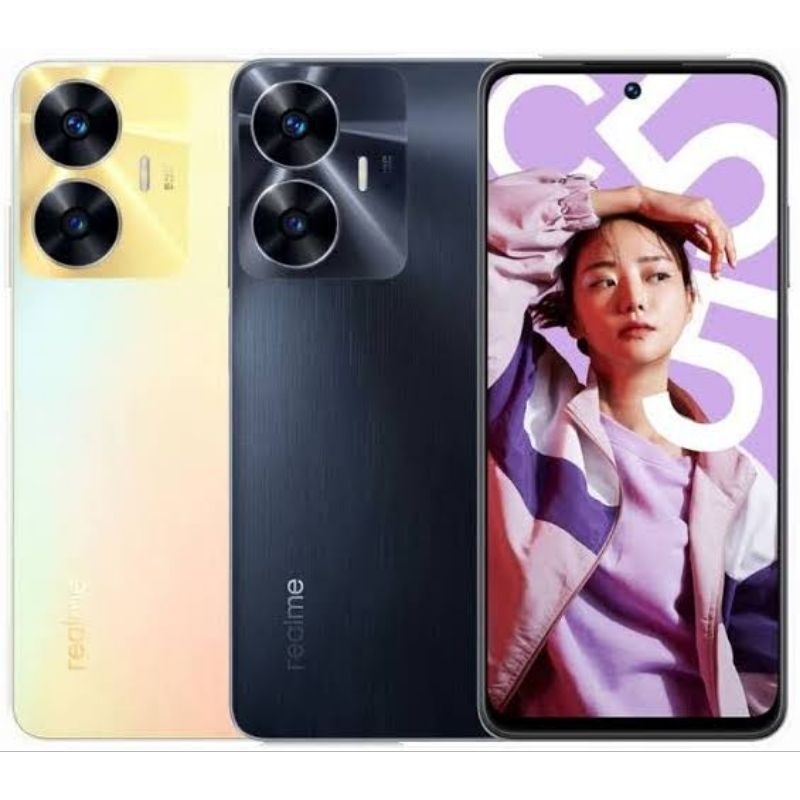 Hp realme c55 ram 6gb 8gb rom 128gb 256gb garansi resmi 1 tahun